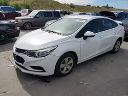 Chevrolet salvage cars for sale: 2018 Chevrolet Cruze LS