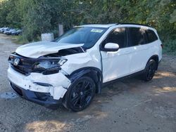 Salvage cars for sale at North Billerica, MA auction: 2022 Honda Pilot SE