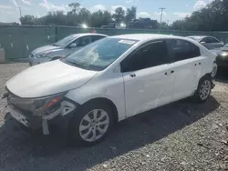 Toyota Corolla le Vehiculos salvage en venta: 2020 Toyota Corolla LE