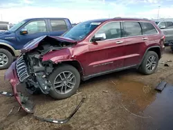 2018 Jeep Grand Cherokee Limited en venta en Brighton, CO