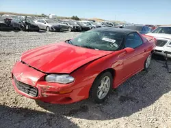 Chevrolet salvage cars for sale: 2002 Chevrolet Camaro