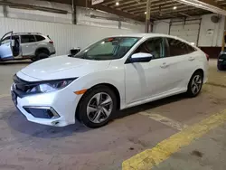 Salvage cars for sale at Marlboro, NY auction: 2020 Honda Civic LX