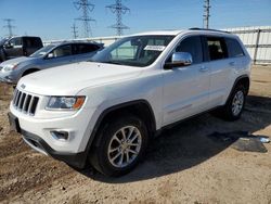 Salvage cars for sale from Copart Elgin, IL: 2015 Jeep Grand Cherokee Limited