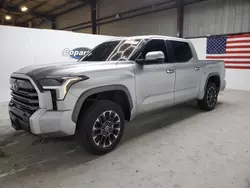 Salvage cars for sale from Copart Jacksonville, FL: 2023 Toyota Tundra Crewmax Limited