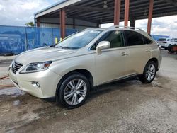 Salvage cars for sale at Riverview, FL auction: 2015 Lexus RX 350 Base