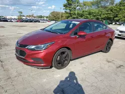 Chevrolet Cruze lt salvage cars for sale: 2018 Chevrolet Cruze LT