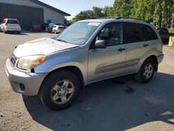 Salvage cars for sale from Copart East Granby, CT: 2005 Toyota Rav4