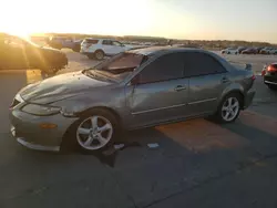 Salvage cars for sale at Grand Prairie, TX auction: 2003 Mazda 6 S