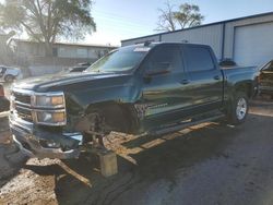 Chevrolet Silverado k1500 lt salvage cars for sale: 2015 Chevrolet Silverado K1500 LT