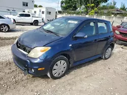 Vehiculos salvage en venta de Copart Opa Locka, FL: 2006 Scion XA