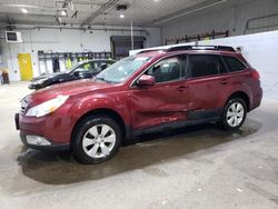 Subaru salvage cars for sale: 2012 Subaru Outback 2.5I Premium