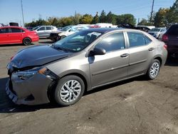 Salvage cars for sale at auction: 2019 Toyota Corolla L