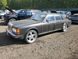 Salvage cars for sale at Graham, WA auction: 1986 Rolls-Royce Silver Spirit