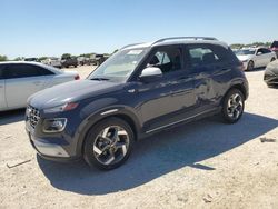 Salvage cars for sale at San Antonio, TX auction: 2022 Hyundai Venue SEL