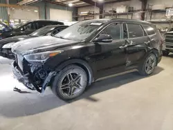 Hyundai salvage cars for sale: 2017 Hyundai Santa FE SE Ultimate