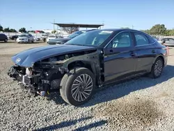 Carros salvage sin ofertas aún a la venta en subasta: 2024 Hyundai Sonata Hybrid