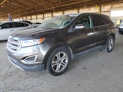 Ford salvage cars for sale: 2018 Ford Edge Titanium