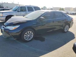 Salvage cars for sale at Martinez, CA auction: 2017 Toyota Camry Hybrid