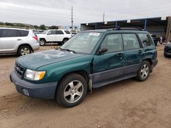 Salvage cars for sale at Colorado Springs, CO auction: 1999 Subaru Forester L