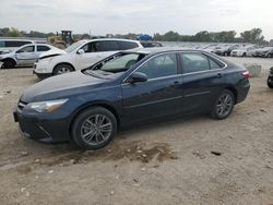 Salvage cars for sale at Kansas City, KS auction: 2017 Toyota Camry LE