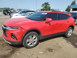 Salvage vehicles for parts for sale at auction: 2020 Chevrolet Blazer 1LT