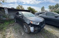 Ford salvage cars for sale: 2016 Ford Edge Titanium