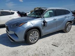 Toyota Highlander salvage cars for sale: 2024 Toyota Highlander LE