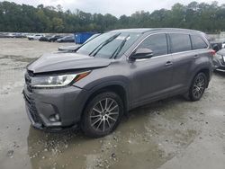 Salvage cars for sale from Copart Ellenwood, GA: 2018 Toyota Highlander SE