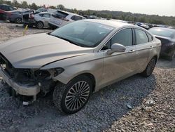 Salvage cars for sale at Cahokia Heights, IL auction: 2018 Ford Fusion TITANIUM/PLATINUM