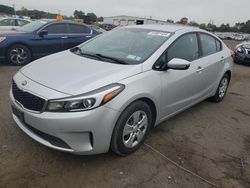 Salvage cars for sale at New Britain, CT auction: 2018 KIA Forte LX