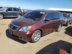 Salvage cars for sale at Brighton, CO auction: 2009 Honda Odyssey Touring