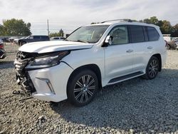 Salvage cars for sale at Mebane, NC auction: 2019 Lexus LX 570