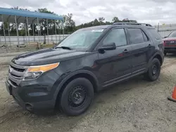 Salvage cars for sale at Spartanburg, SC auction: 2013 Ford Explorer