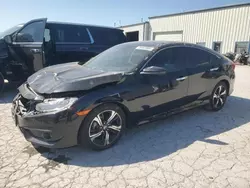 2018 Honda Civic Touring en venta en Kansas City, KS