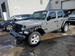 Jeep Vehiculos salvage en venta: 2021 Jeep Wrangler Unlimited Sport