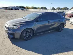 KIA salvage cars for sale: 2021 KIA Forte GT Line