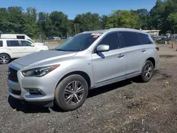 Salvage cars for sale at Baltimore, MD auction: 2019 Infiniti QX60 Luxe