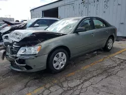 Salvage cars for sale at Chicago Heights, IL auction: 2009 Hyundai Sonata GLS