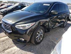 Salvage cars for sale at Las Vegas, NV auction: 2014 Infiniti QX60