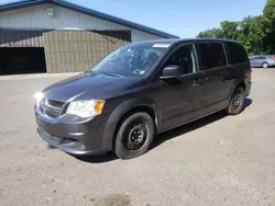 Salvage cars for sale at East Granby, CT auction: 2016 Dodge Grand Caravan SE