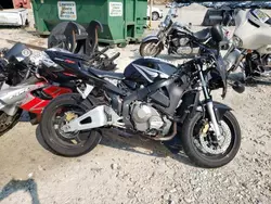 Salvage motorcycles for sale at Mendon, MA auction: 2003 Honda CBR600 RR