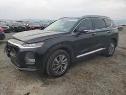 Salvage cars for sale at Helena, MT auction: 2020 Hyundai Santa FE SEL