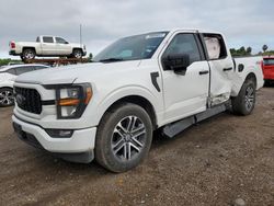 Salvage cars for sale at Mercedes, TX auction: 2023 Ford F150 Supercrew