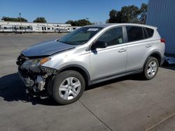 Salvage cars for sale at Sacramento, CA auction: 2015 Toyota Rav4 LE