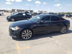 Salvage cars for sale at Grand Prairie, TX auction: 2013 Audi A6 Prestige