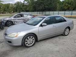 2007 Honda Accord EX en venta en Fort Pierce, FL