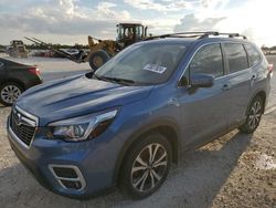 Salvage cars for sale at auction: 2019 Subaru Forester Limited