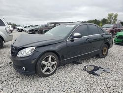 Salvage cars for sale at Wayland, MI auction: 2009 Mercedes-Benz C 300 4matic