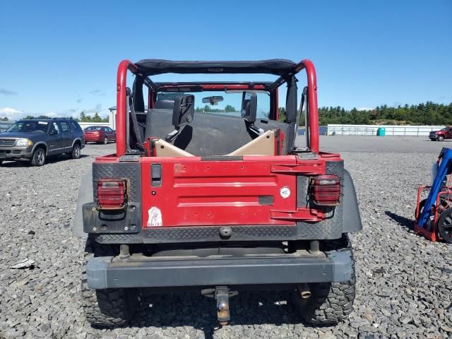 2001 Jeep Wrangler / TJ Sport