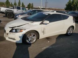 Salvage cars for sale at Rancho Cucamonga, CA auction: 2012 Honda CR-Z EX